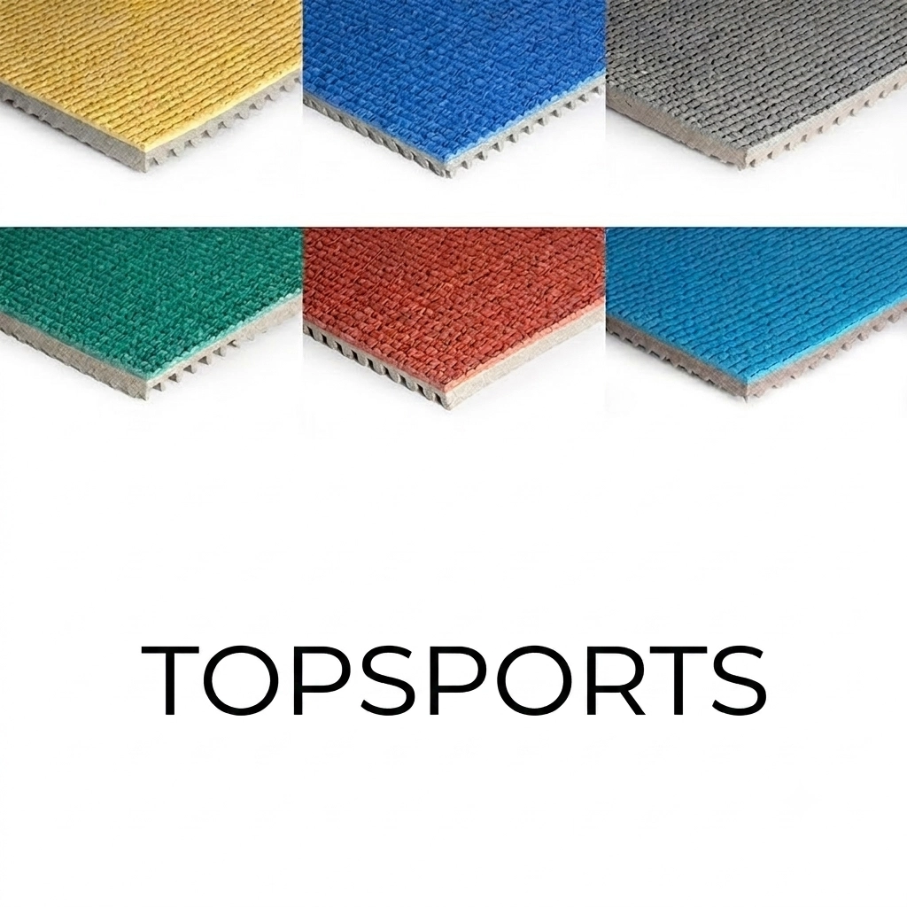 Đường chạy cao su đúc sẵn TOPSPORTS TSCO cho công viên